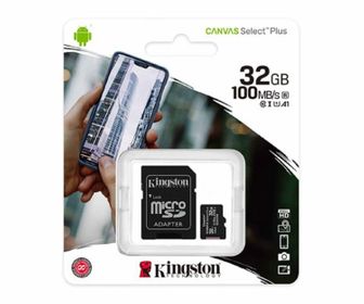 side image for Cartão de Memória Micro SD Kingston CANVAS Select Plus de 32GB - 1