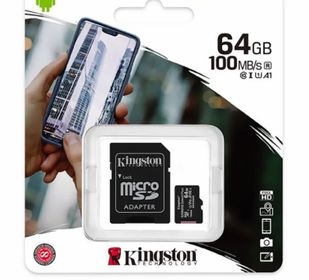 side image for Cartão de Memória Micro SD Kingston Canvas Select Plus 64GB - 2