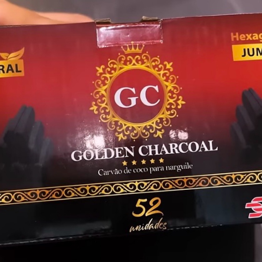 Carvão Golden Charcoal 1kg