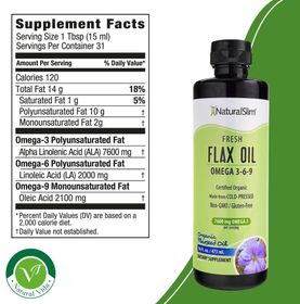 side image for FLAX OIL Aceite de Lino (Omega 3-6-9)

 - 1