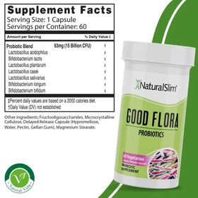 side image for GOOD FLORA Probióticos para la salud digestiva - 1