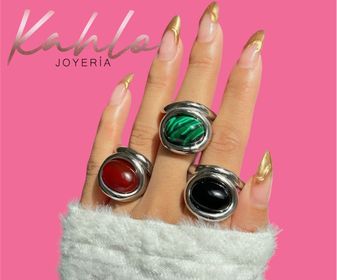 side image for Anillo con piedra natural  - 1