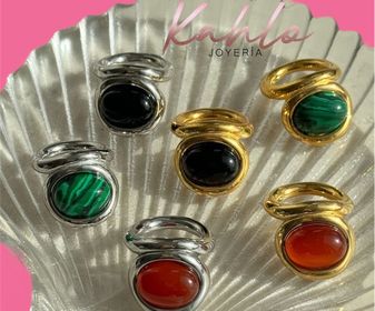 side image for Anillo con piedra natural  - 2
