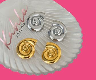 side image for Aretes caracoles  - 3