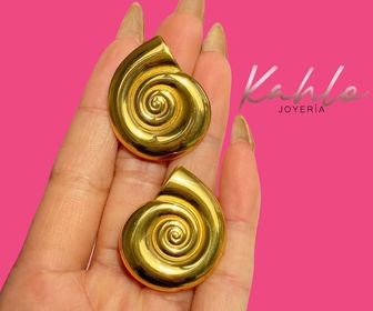 side image for Aretes caracoles  - 4