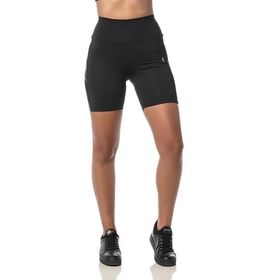 side image for SHORT LARULP COM DETALHE NA LATERAL - PRETO/CAMUFLADO/TULE - 3