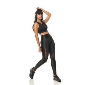 side image for TOP LARULP DENVER LORI - PRETO/TULE - 2