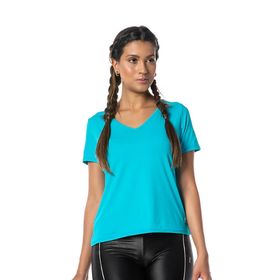 side image for  CAMISETA LARULP GALT V-NECK - FLORIDA (AZUL) - 1