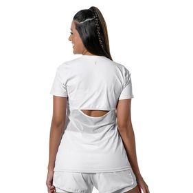 side image for CAMISETA LARULP STA ROSA PANSY - BRANCO - 1