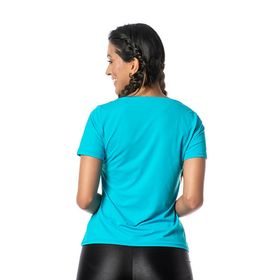 side image for  CAMISETA LARULP GALT V-NECK - FLORIDA (AZUL) - 3