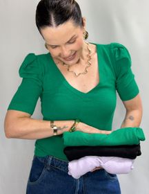 side image for KIT ROSE 3 blusas por R$100 - 1