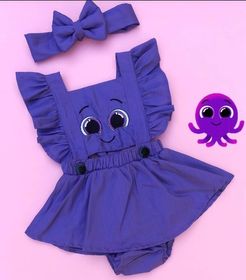 side image for Romper bolofofos saia 4/12 meses  - 2