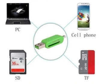 side image for Adaptador C a  SD, micro SD, USB.  - 1