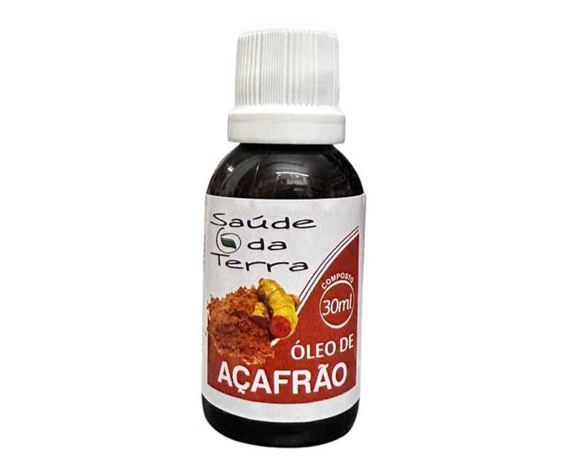 ÓLEO DE AÇAFRÃO - 30ML (SAÚDE DA TERRA)