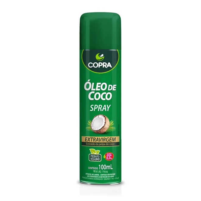 OLEO DE COCO EXTRA VIRGEM SPRAY - 100ML (COPRA)