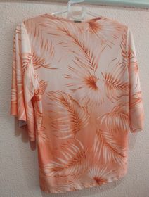 side image for BLUSA CREPE DECOTE V MANGA AMPLA D,CARLO - 1
