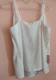 side image for BLUSA ALÇA OFF WHITE PEREGRINO - 1