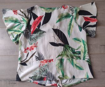 side image for BLUSA MANGA CURTA VERDE ESMERALDA PEREGRINO - 1