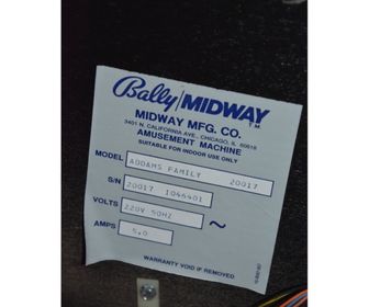 side image for Flipper Bally The Addams Family NSO - 5