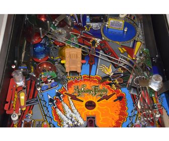 side image for Flipper Bally The Addams Family NSO - 4