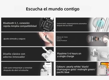 side image for Audífono J18 TWS - 2