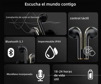 side image for Audífono J18 TWS - 4