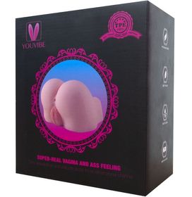 side image for Masturbador Bumbum Feminino Vagina e ânus 1,1kg  - 2