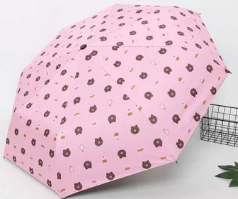 side image for Sombrillas kawaii de osito - 1