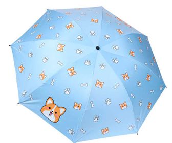side image for Sombrilla Kawaii Perrito corgi - 5