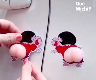 side image for Sticker de Potito - Antichoque / Pegatina Anticolisión - 1