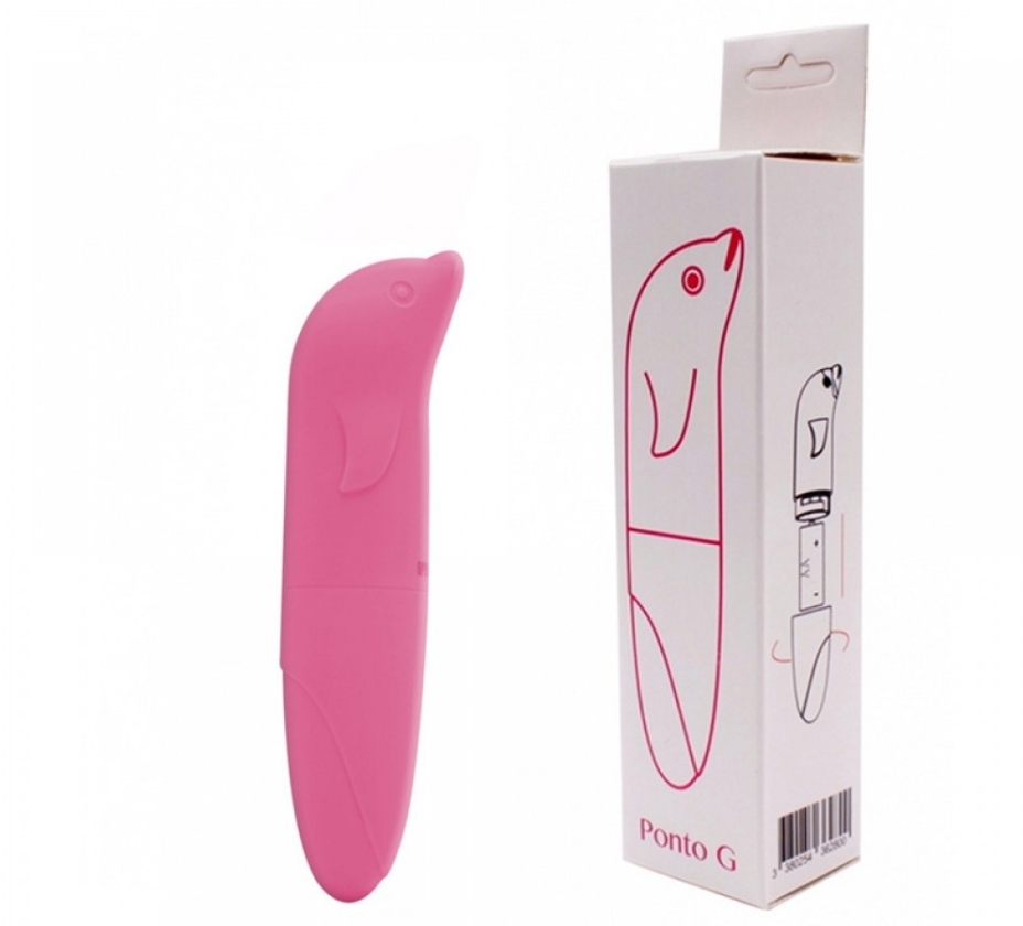 Vibrador Golfinho Ponto G Rosa