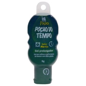 Poção do tempo gel prolongador de ereção menta 