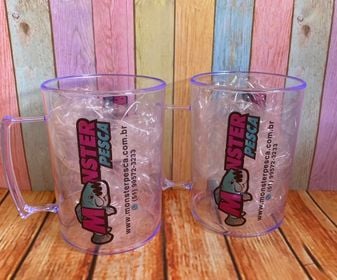 Caneca de Choop 300ml Transparente 