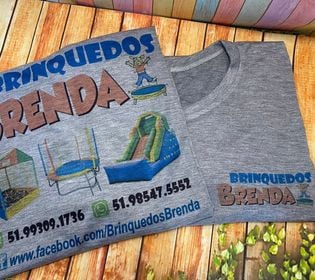 Camiseta Cinza