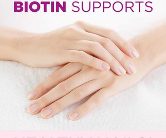 side image for Vitaminas Hair, Skin, Nails Nature's Biotin 140 gomitas - 2