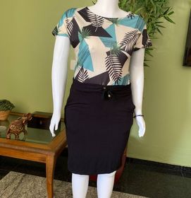 side image for Blusa Estampada - 2