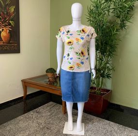 side image for Blusa Estampada - 1