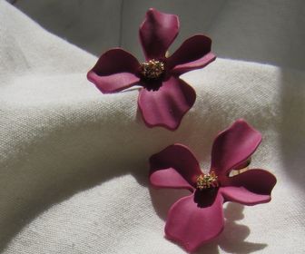side image for Aretes porcelana - 2