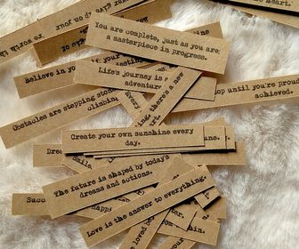 side image for Bujo Stickers- Inspiring Words - 1