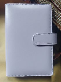 side image for Personal Size Cover Binder - Purple - 3