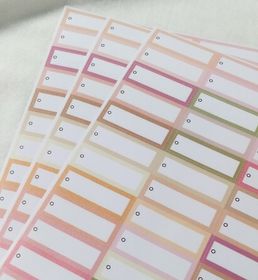 side image for Checklist Sticker - Mixed Berry - 1
