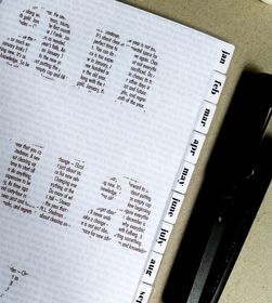 side image for Monthly Divider - A5 Size - 1