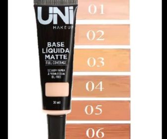 side image for Base Líquida Matte UNI Makeup  - 1