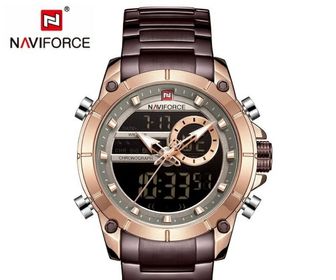 side image for Relógio masculino original Naviforce 9163 - 5