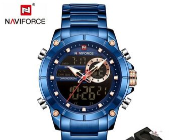 side image for Relógio masculino original Naviforce 9163 - 4