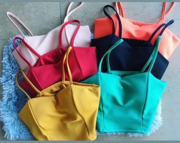 side image for Cropped neoprene  - 2