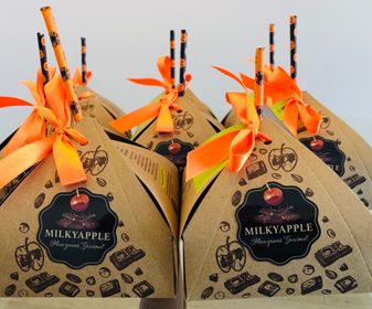 side image for MilkyApple - Manzana Gourmet nueces - 3