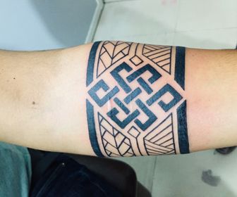 side image for Polynesian arm band  - 1
