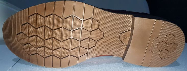 side image for MERKAL FOSCO TAN LEATHER SHOE - SIZE 41 - 2