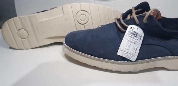 side image for SENDA ROAD LEATHER DERBY CASUAL SHOE - SIZE 42/8 - 3